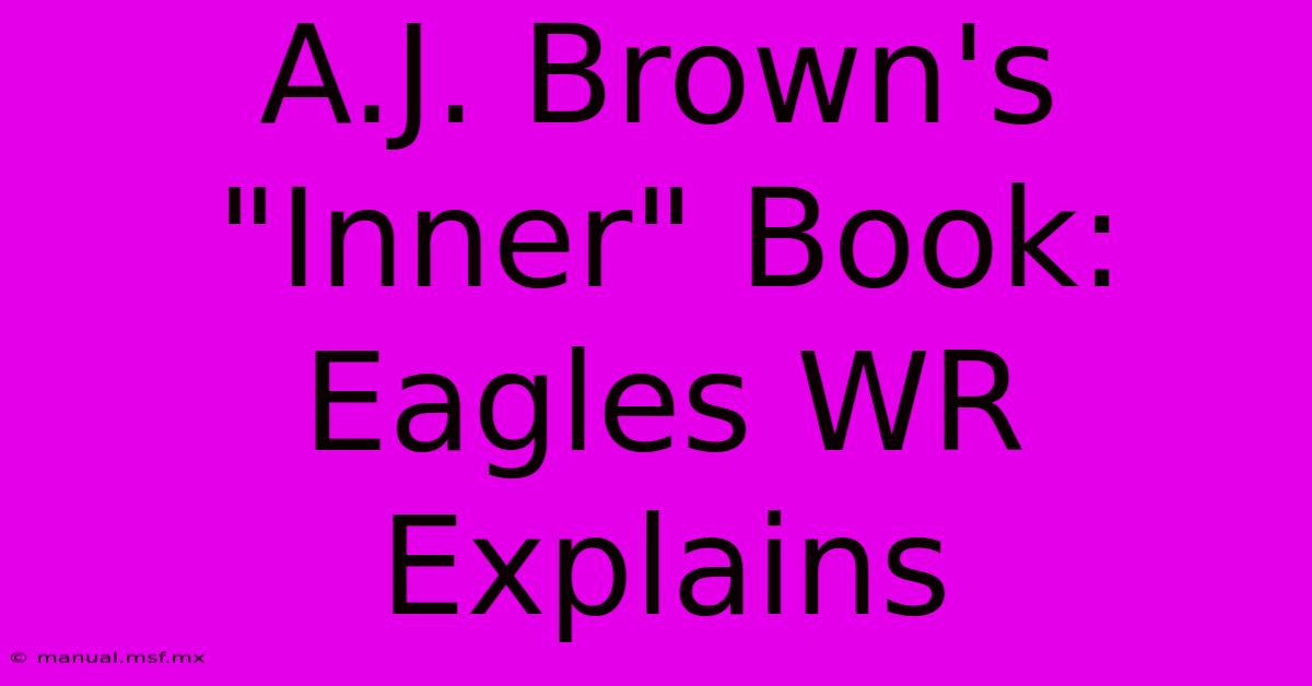 A.J. Brown's 